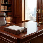 DACASSO Bonded Leather Desktop Letter Tray - Image 6