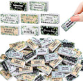 Dunzoom 100 Pcs Inspirational Pencil Erasers Bulk by Dunzoom