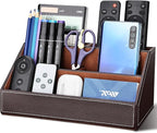 KINGFOM Pu Leather Desk Organizer - Image 3