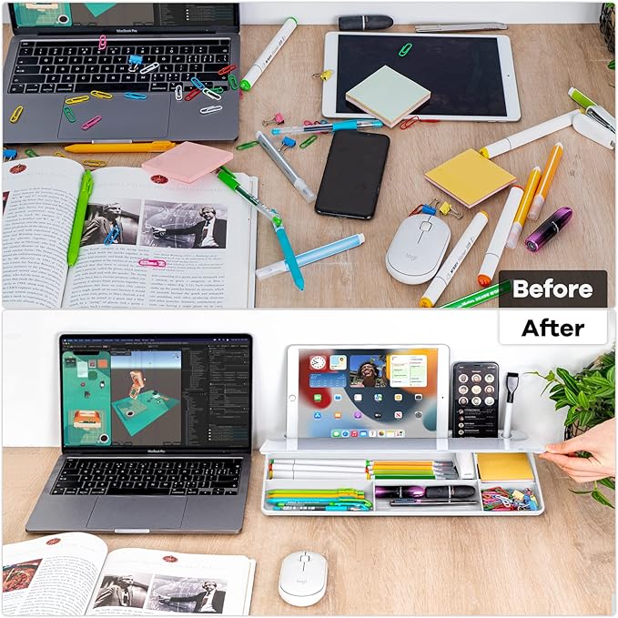 Varhomax Glass Desk Whiteboard - Image 4