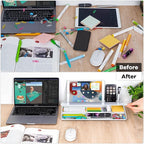 Varhomax Glass Desk Whiteboard - Image 4