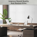EVENRISING Acoustic Panels 10-Pack, Acoustical Wall Panels 47.2x23.6x0.4 inch - Image 5