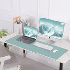 Leather Desk pad Protector, Large Desk mat - Image 6