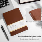 CAGIE Lined Journal Notebook for Men & Women, 176 Pages A5 Medium Size - Image 4