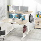 SHW 48-Inch Electric Height Adjustable Standing Desk - Image 2
