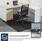 Chair Mat for Carpet, SALLOUS 46" x 60" Office Chair Mat for Carpeted Floors - Image 7