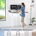 VIVO Electric 60 x 24 in Standing Desk, Memory Height Adjustment, 1B Series - Image 4