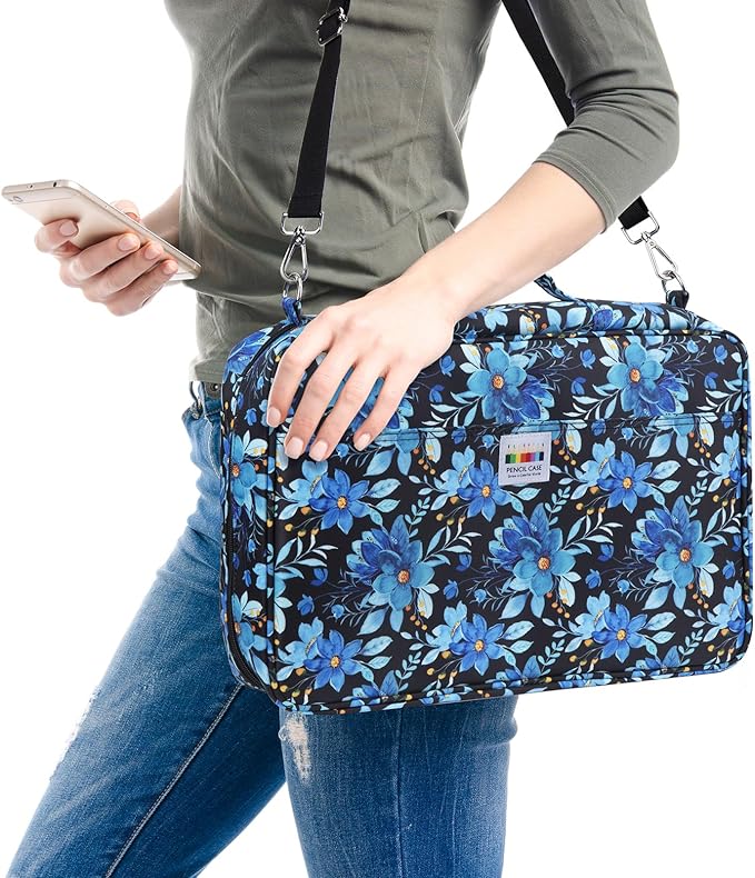 YOUSHARES Big Capacity Colored Pencil Case - Image 6