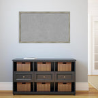 Amanti Art Silver Framed Magnetic Board 26x42 Large Vision Board - Image 5