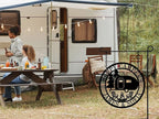 Personalized Happy Camper Metal Sign, Custom Happy Camper Yard Sign, Hanging - Image 3