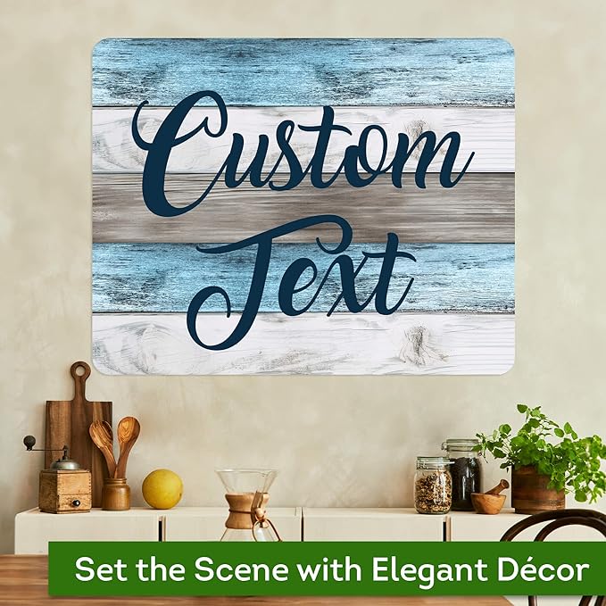 Custom Sign, Custom Street Sign, 11 Font Colors, 13 Font Styles, 4 Hole Options - Image 4