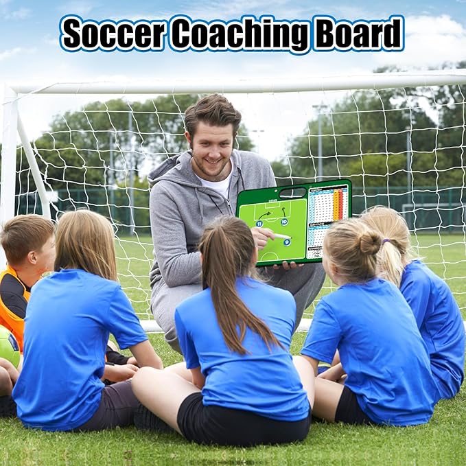 Torlam Magnetic Dry Erase Coach Board, Basketball Coaching Clipboard - Image 6