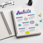 EMSHOI Graph Paper Spiral Notebook 7.48" x 10.15" - Image 6