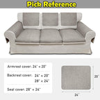 Couch Arm Covers, Waterproof Armrest Cover - Image 6