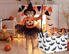FUULOXE Halloween Bat Storage Basket - Image 6