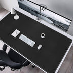CENNBIE Leather Desk Mat, Extended Non-Slip Mouse Pad, Waterproof PU Leather - Image 5