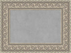 Amanti Art Silver Framed Magnetic Board 19x25 Small Vision Board by AmantiArt