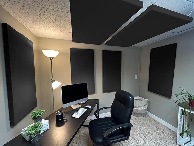 ATS Acoustics Home Office Residential Acoustic Treatment Room Kit Sound - Image 2