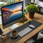 Large Felt Desk mat 36x12 inches, - Image 6