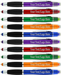 SyPen Personalized Pens with Gel Highlighter and Stylus -200 Pack Bulk-Free by Sypen