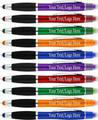 SyPen Personalized Pens with Gel Highlighter and Stylus -200 Pack Bulk-Free by Sypen
