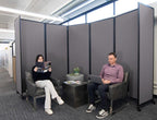 Versare Room Divider 360 Portable Wall Partition | Folding Panels | Large - Image 2