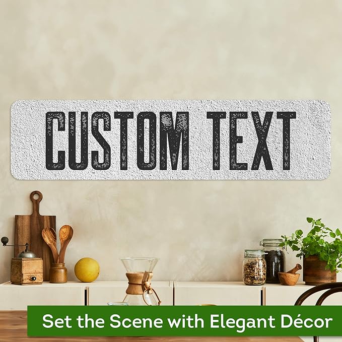 Custom Sign, Custom Street Sign, 11 Font Colors, 13 Font Styles, 4 Hole Options - Image 4