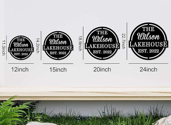 Personalized Lake House Sign - Image 4
