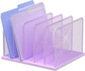 Kuntine.B Desk File Organizer Upright Mesh Desktop Organizer File Sorter Office by KuntineB