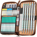 Nicpro Blocky Gear Metal Mechanical Pencil Set