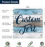 Custom Sign, Custom Street Sign, 11 Font Colors, 13 Font Styles, 4 Hole Options - Image 6