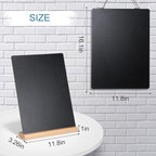 11.7x16.5 Inch Tabletop Chalkboard - Image 4