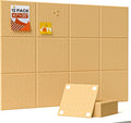 Large Cork Boards for Walls, Cork Boards for Office Decor, Felt Board by Soundsbay