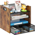 Boershun Wood Desk Organizer