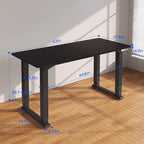 FLEXISPOT 4 Legs Standing Desk 63 x 28 Inch Electric Adjustable Height - Image 3