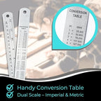 NOKKO Metal Ruler 12 Inch - Image 4