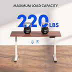 FLEXISPOT E6 3-Stage Dual Motor Electric Standing Desk 48 x 30 Sit Stand Up Desk - Image 7