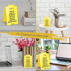 Smilelife Funny Office Cubicle Decor Will Be Back In 10Minutes Desk Sign Team - Image 4