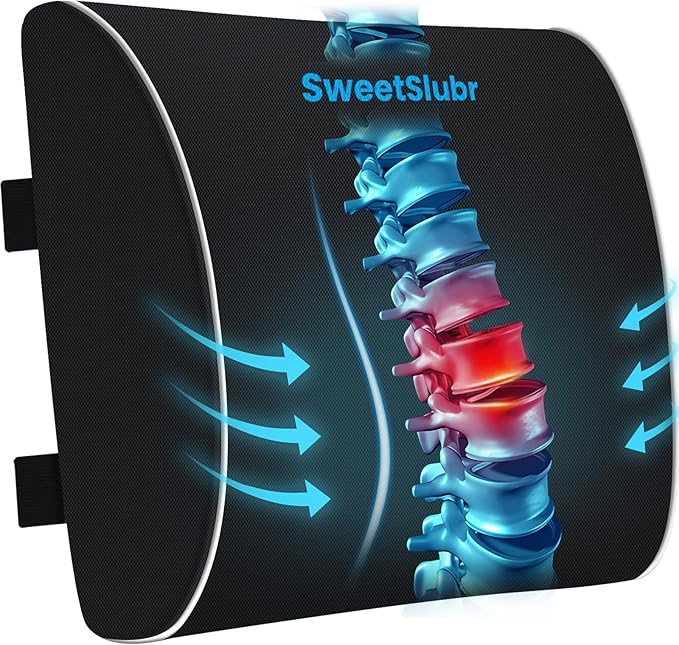 SweetSlubr Large Lumbar Support Pillow by Unknown
