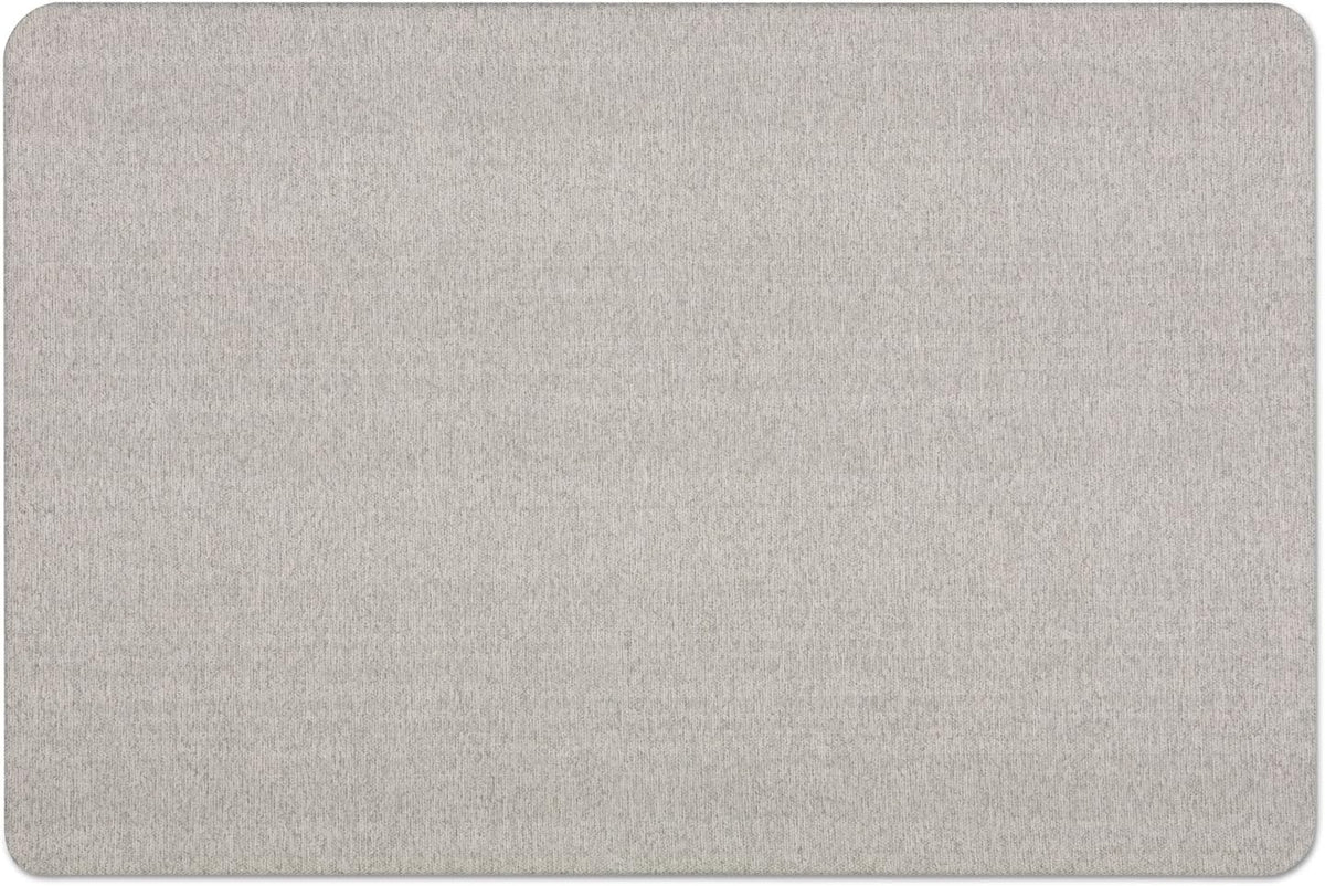 Quartet Bulletin Board 48"W x 36"H Fabric Cork Board Alternative fo...
