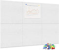 Neatsure Large Cork Board for Wall, 6 Panels Felt Tiles Tack Push Pin Board for by Neatsure