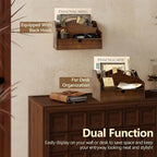 Pine Wood Mail Organizer for Desk - Image 4