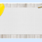 Fuyoooo 25 Sheet Graph Paper Pad 24" x 48" Large Graph 1" and 1/4" Ruled Grid - Image 7