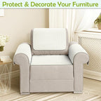Couch Arm Covers, Sofa Arm Covers, Waterproof Armrest Cover - Image 2
