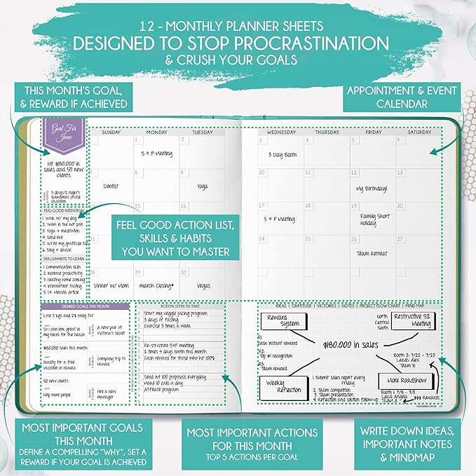 Law of Attraction Planner 2026 Deluxe - Image 4
