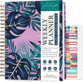 PLANBERRY Large Hourly Schedule Planner Premium – Undated Organizer by PLANBERRY