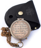 A S Handicrafts Engraved Compass Gift by ASHandicrafts