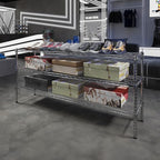 Regal Altair 14" Deep x 60" Wide x 27" Height Wire Shelving Kit | 3-Tier | NSF - Image 2
