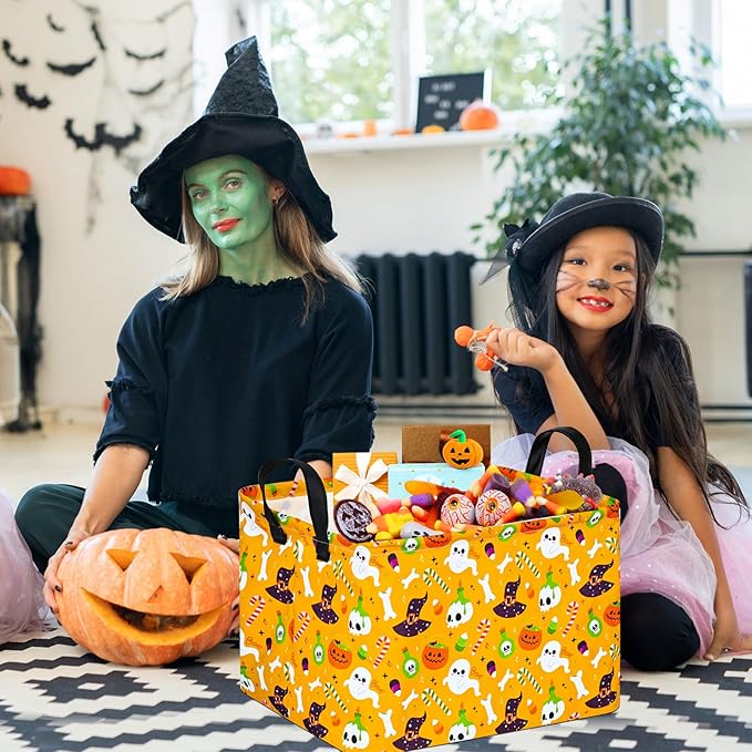 FUULOXE Halloween Empty Storage Basket - Image 2