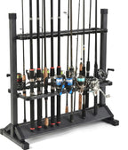 24-rod aluminum fishing rod holder, fishing pole holders, main product view